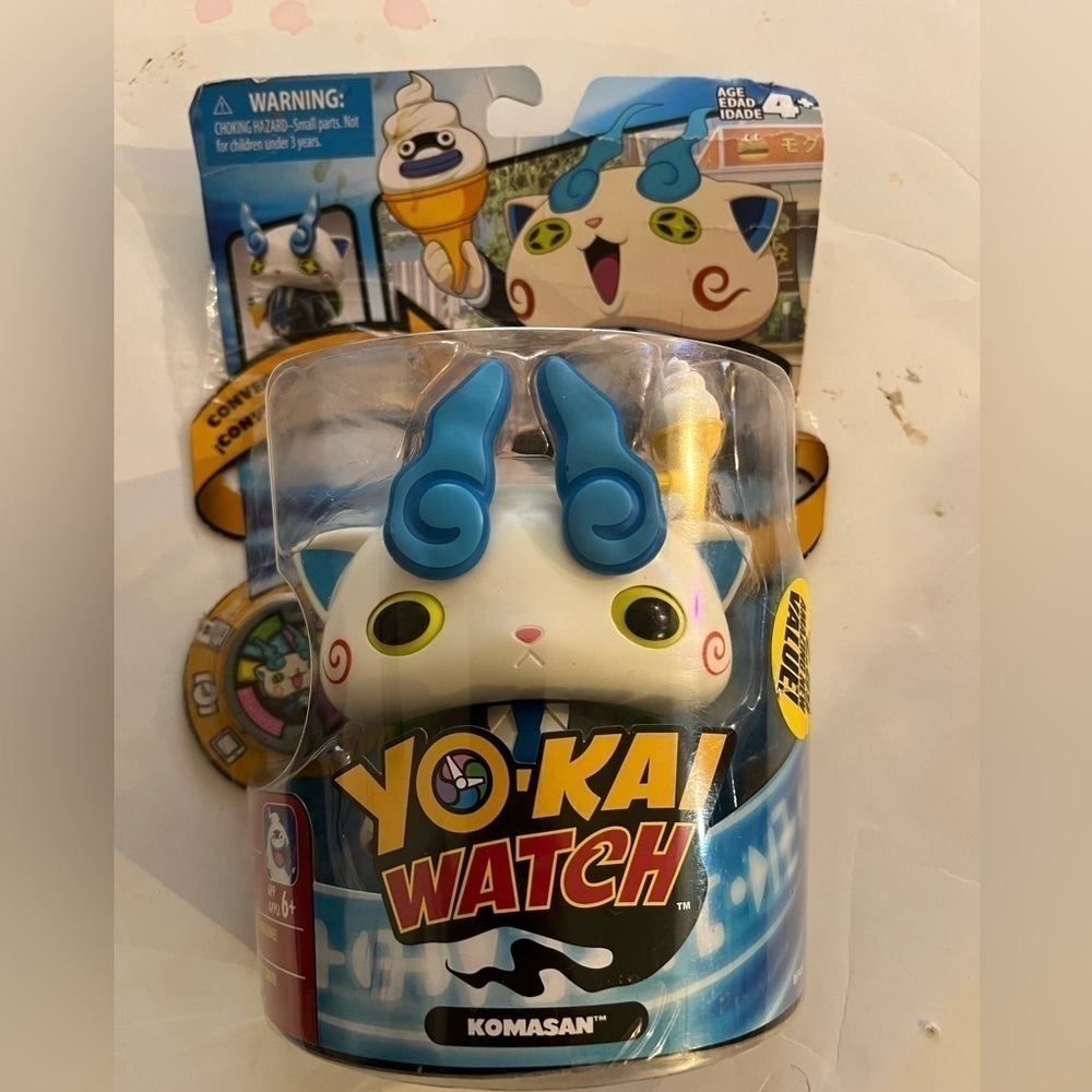 Yo-Kai Watch Converts Komasan to Businessman 5" action figure, Brand New Sealed